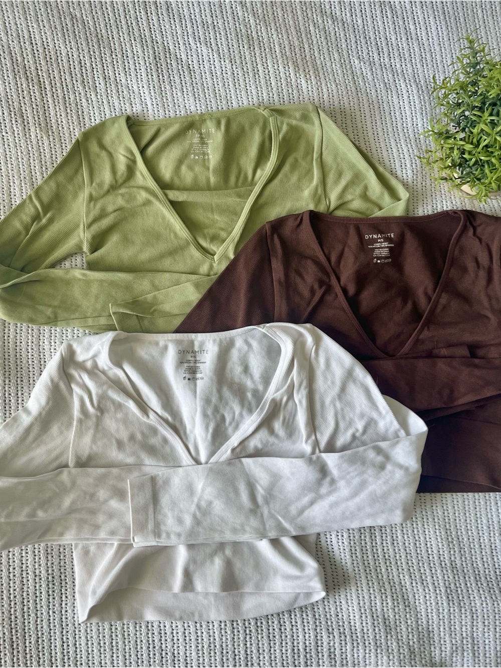 3 for $45 Logan Long Sleeve Crop Top